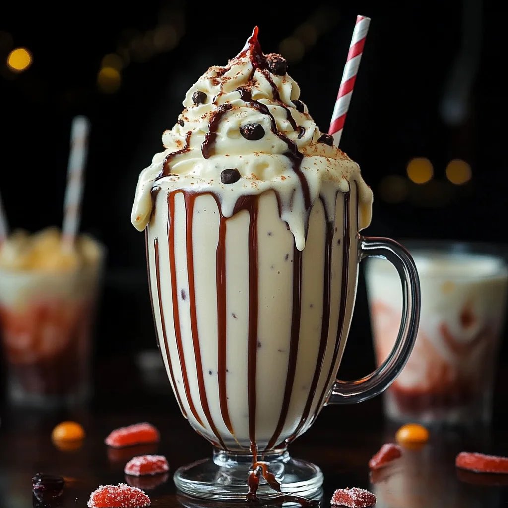 Spooky Ghostly Vanilla Milkshake: An Incredible 7-Step Recipe
