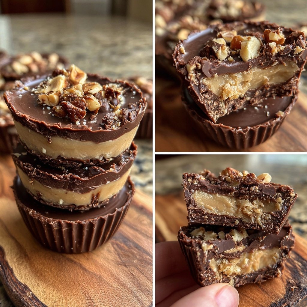 Quick Chocolate Hazelnut Cups