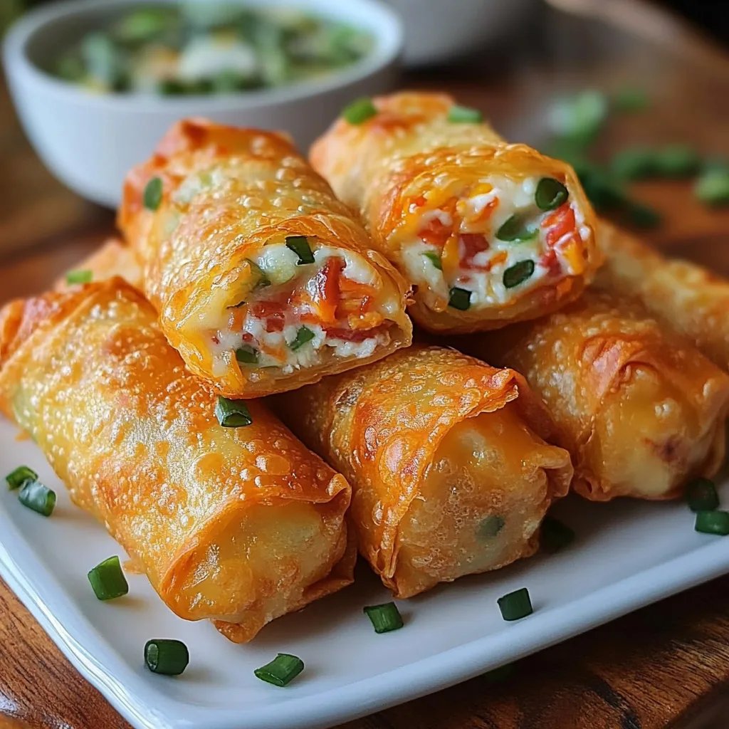 Mini Jalapeno Popper Egg Rolls: An Amazing Ultimate Recipe