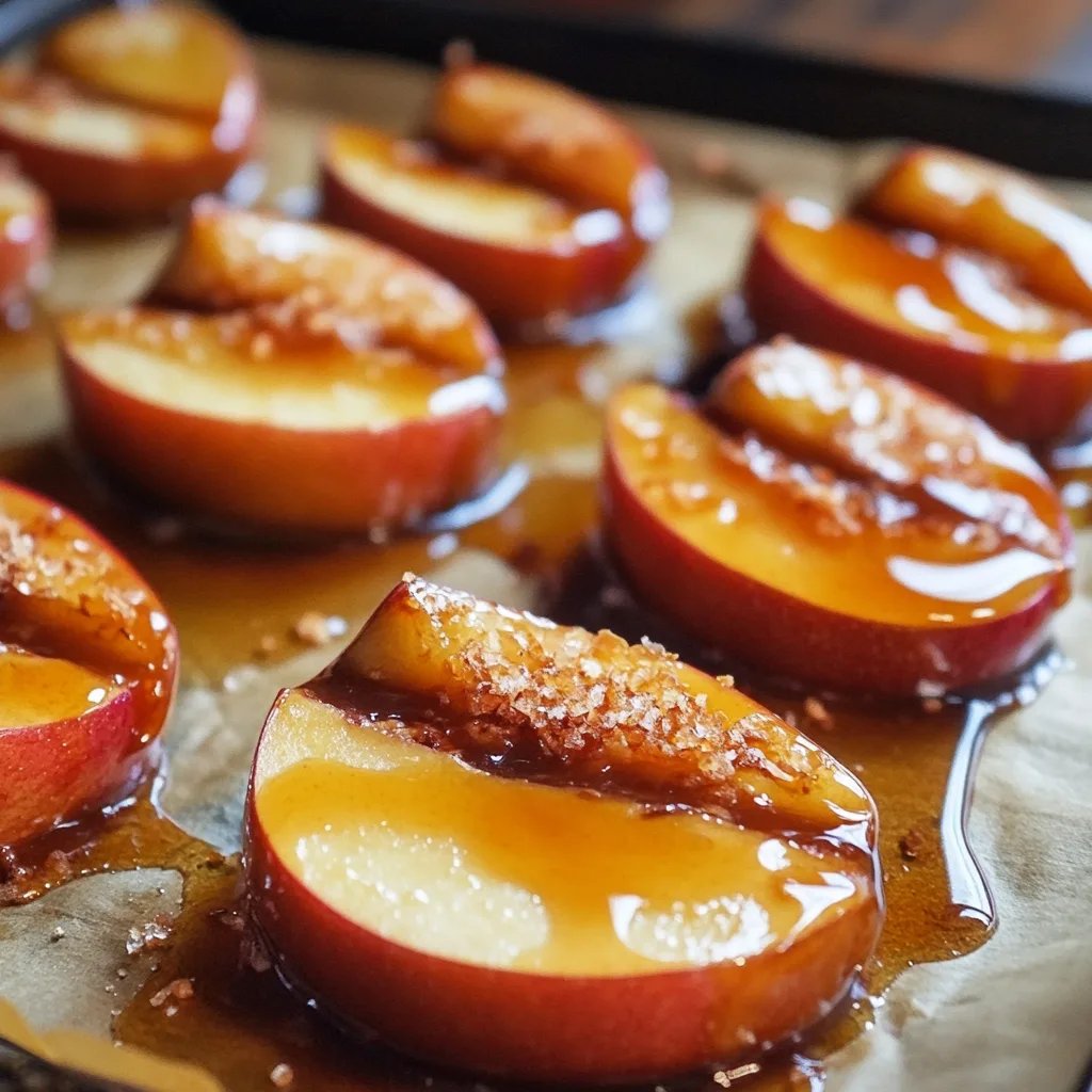Caramel Apple Slices