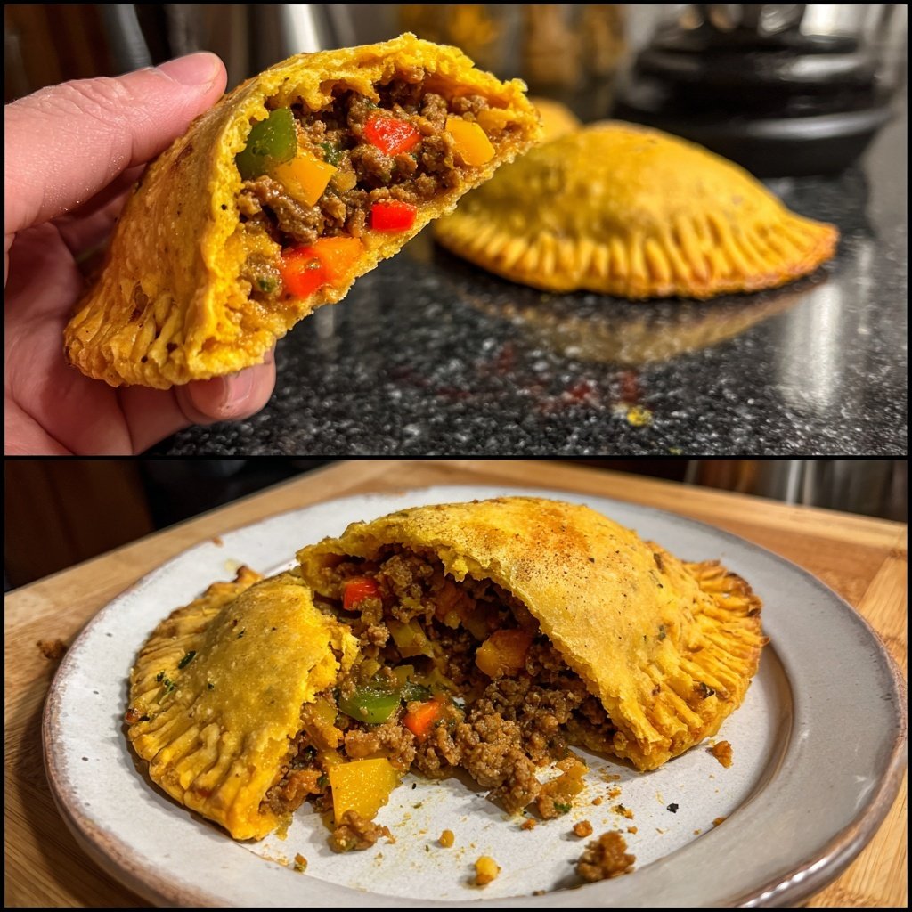 Spiced Jamaican Beef Patties