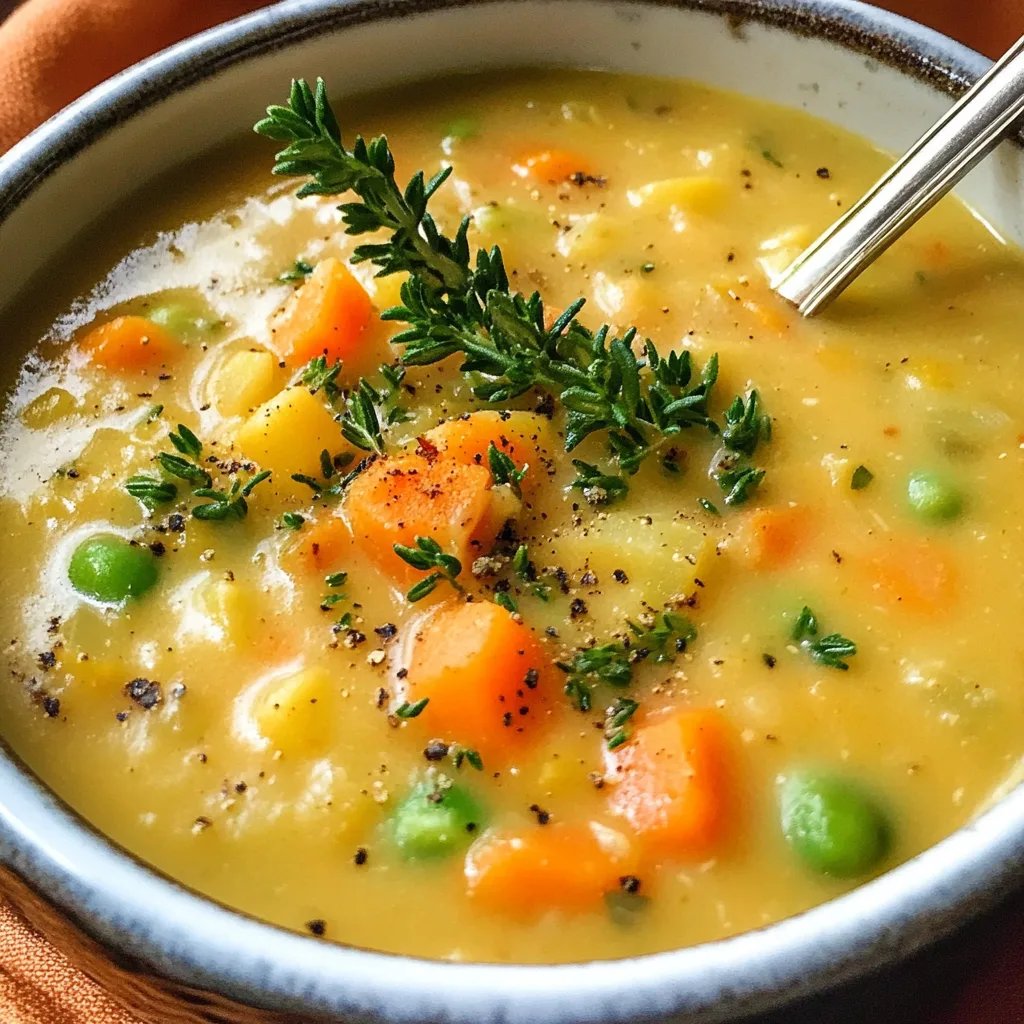 One-Pot Creamy Vegetable Soup: An Incredible Ultimate Recipe