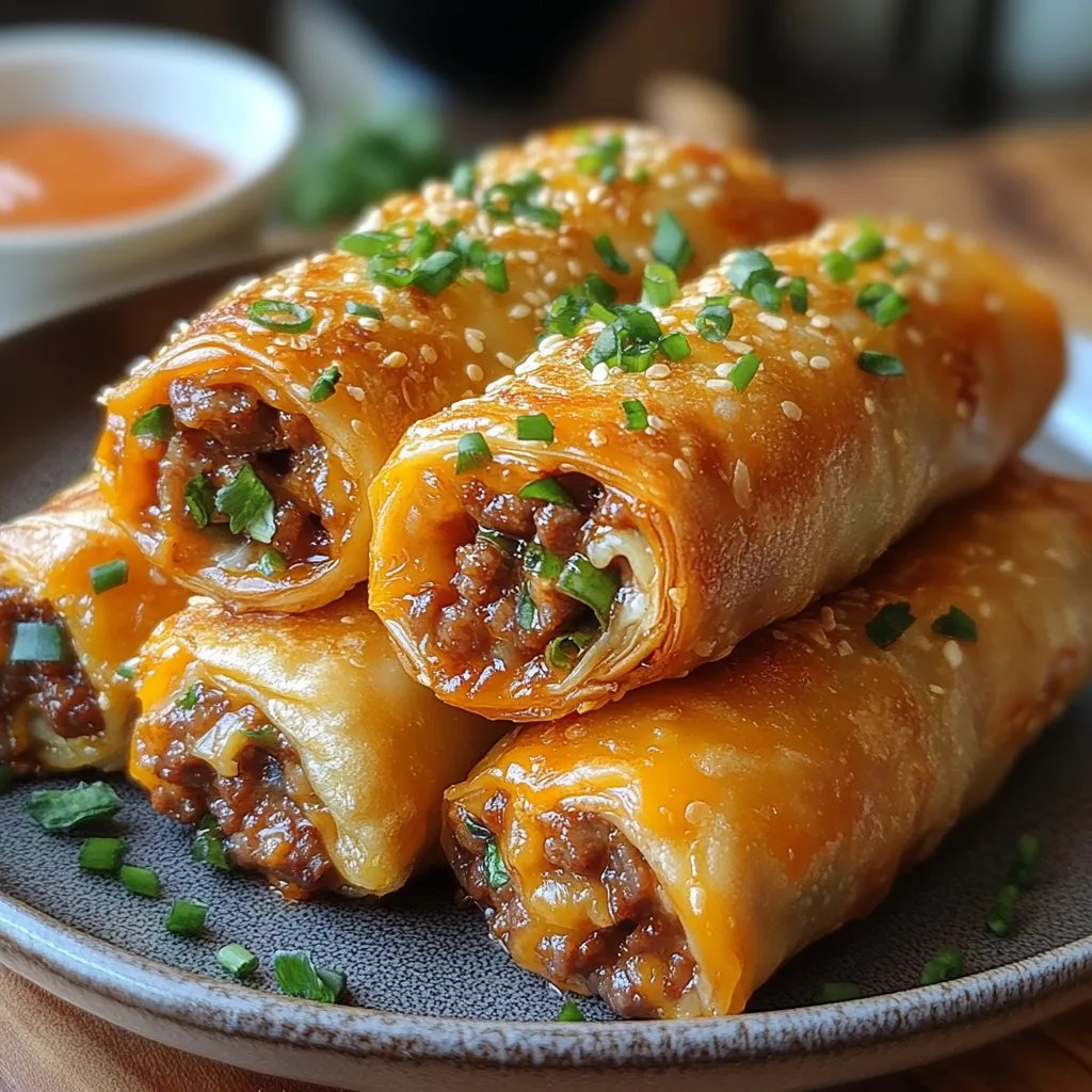 <p>Cheeseburger Eggrolls: An Incredible Ultimate Recipe</p>