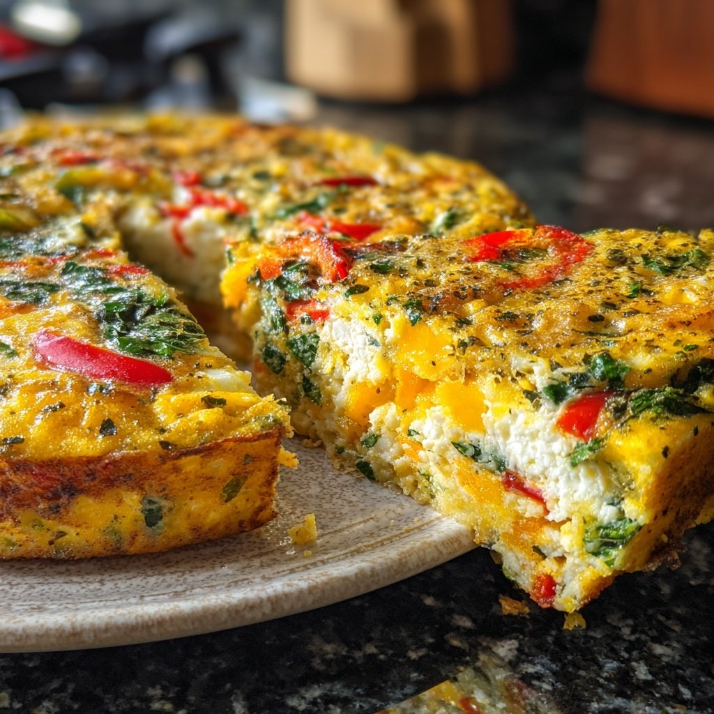 Veggie-Packed Breakfast Frittata for Meal Prep​