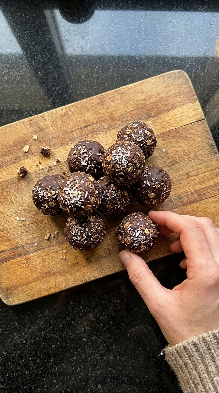 Chocolate-Coconut Energy Bites