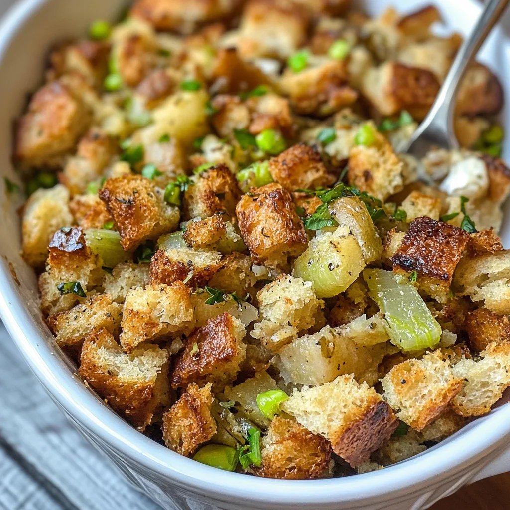 Best Ever Homemade Thanksgiving Stuffing Recipe
