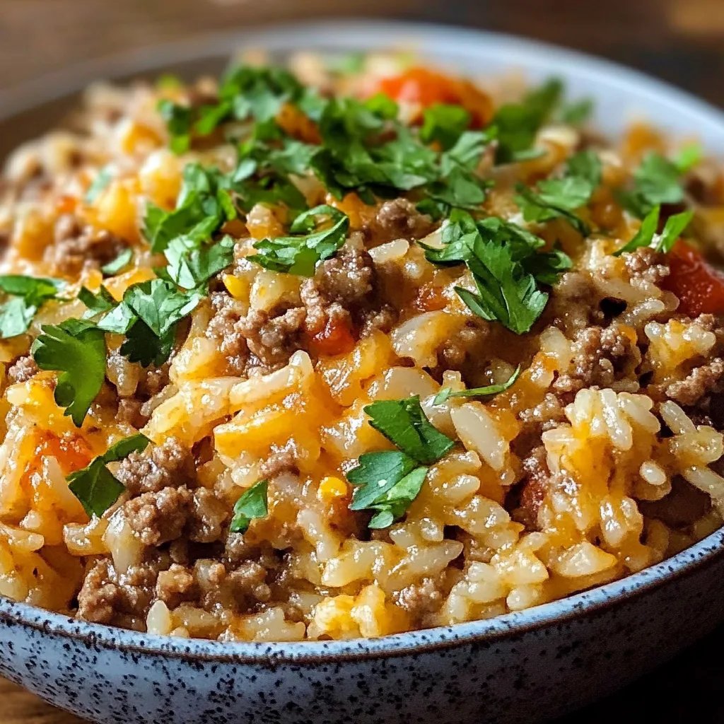Ground Beef Rice Casserole Recipe: An Amazing Ultimate Comfort Dish
