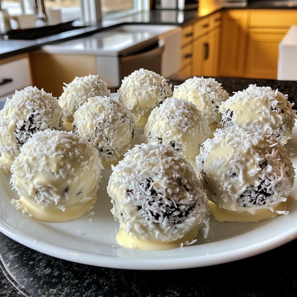Snowball Oreo Cookie Balls