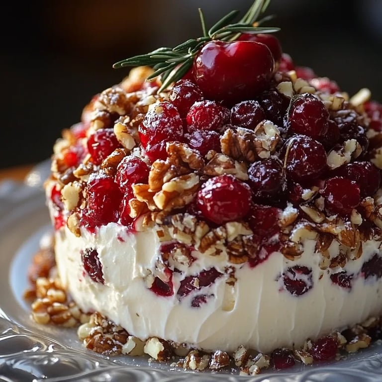 Cranberry Pecan Cream Cheese Ball