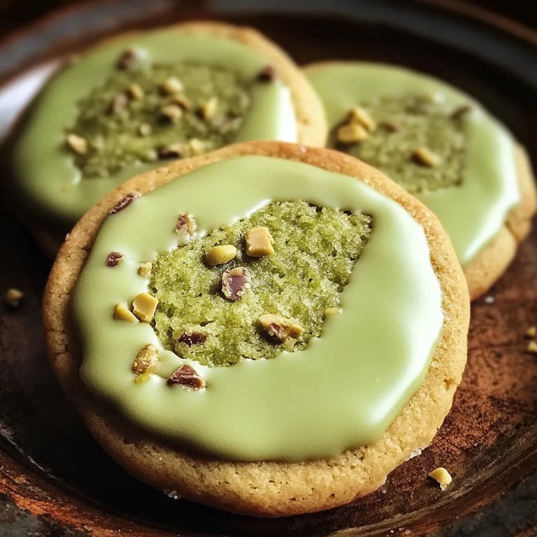 Pistachio Cream Cookies