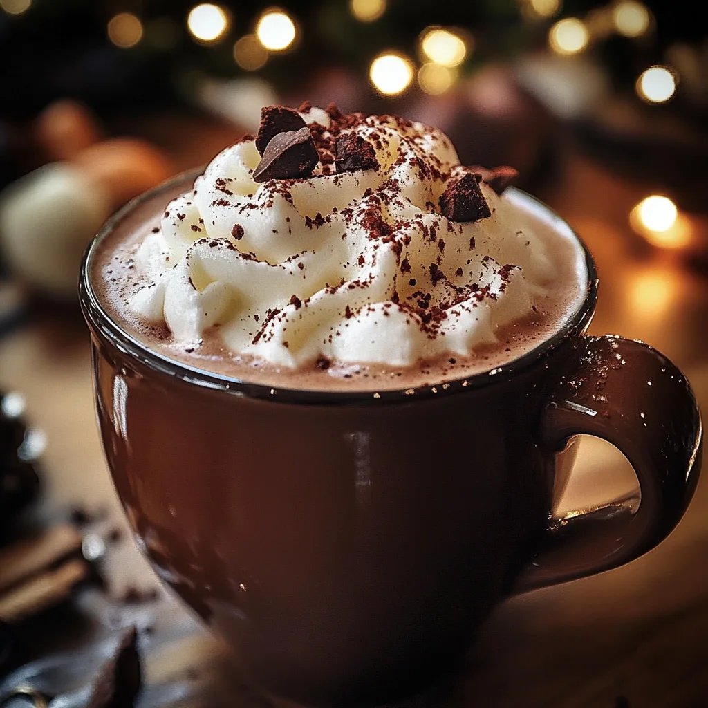 Red Wine Hot Cocoa