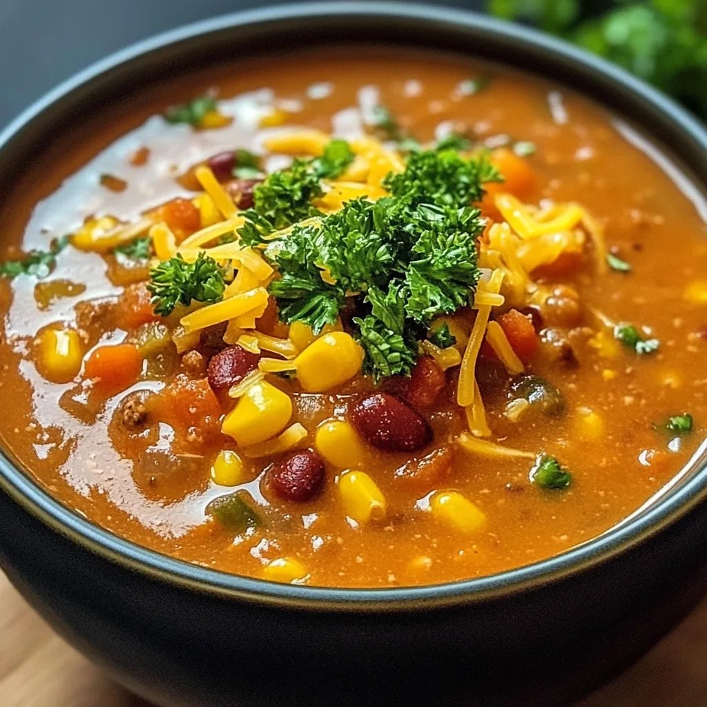 Quick & Easy Taco Soup