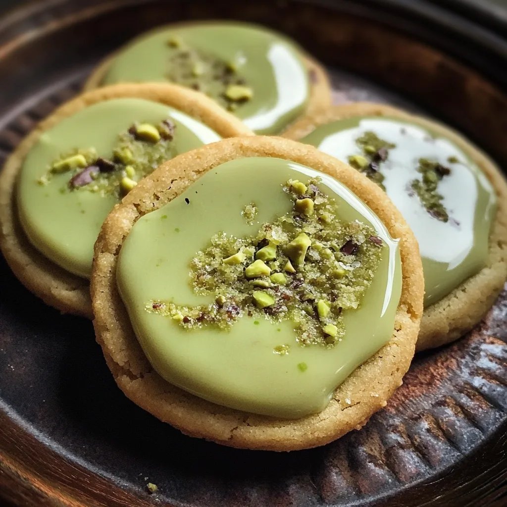 Pistachio Cream Cookies