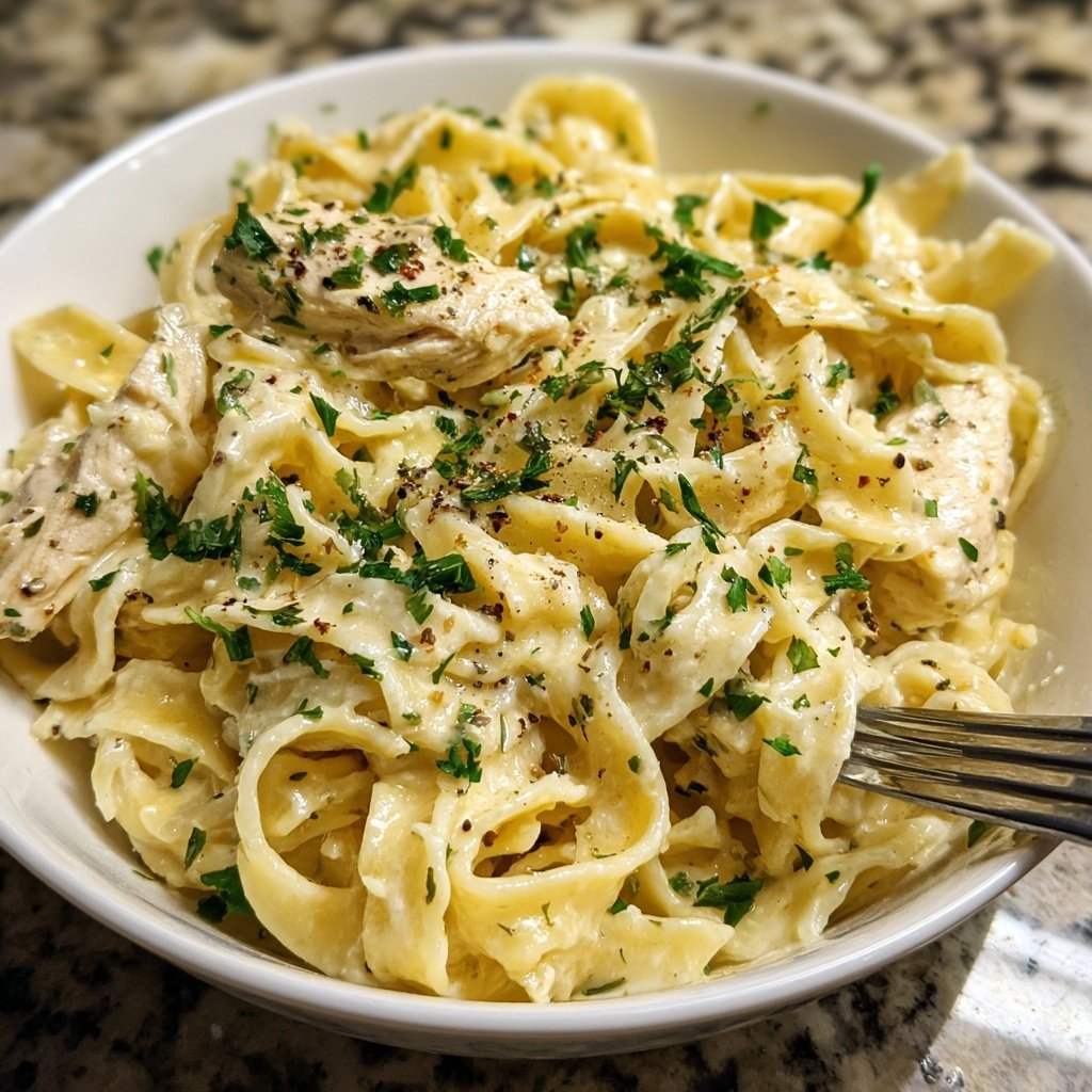 Chicken Buttered Noodles