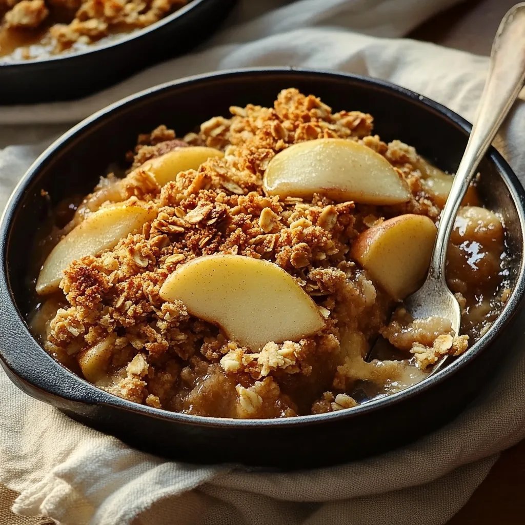 Easy Apple Crisp w/ Oats Topping: An Amazing Ultimate Recipe