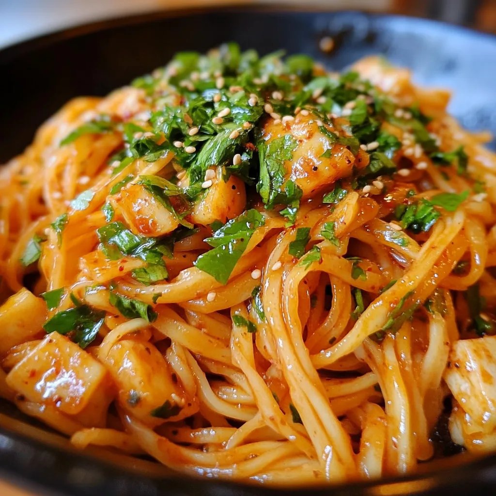 Spicy Garlic Noodles: An Incredible 5-Minute Recipe