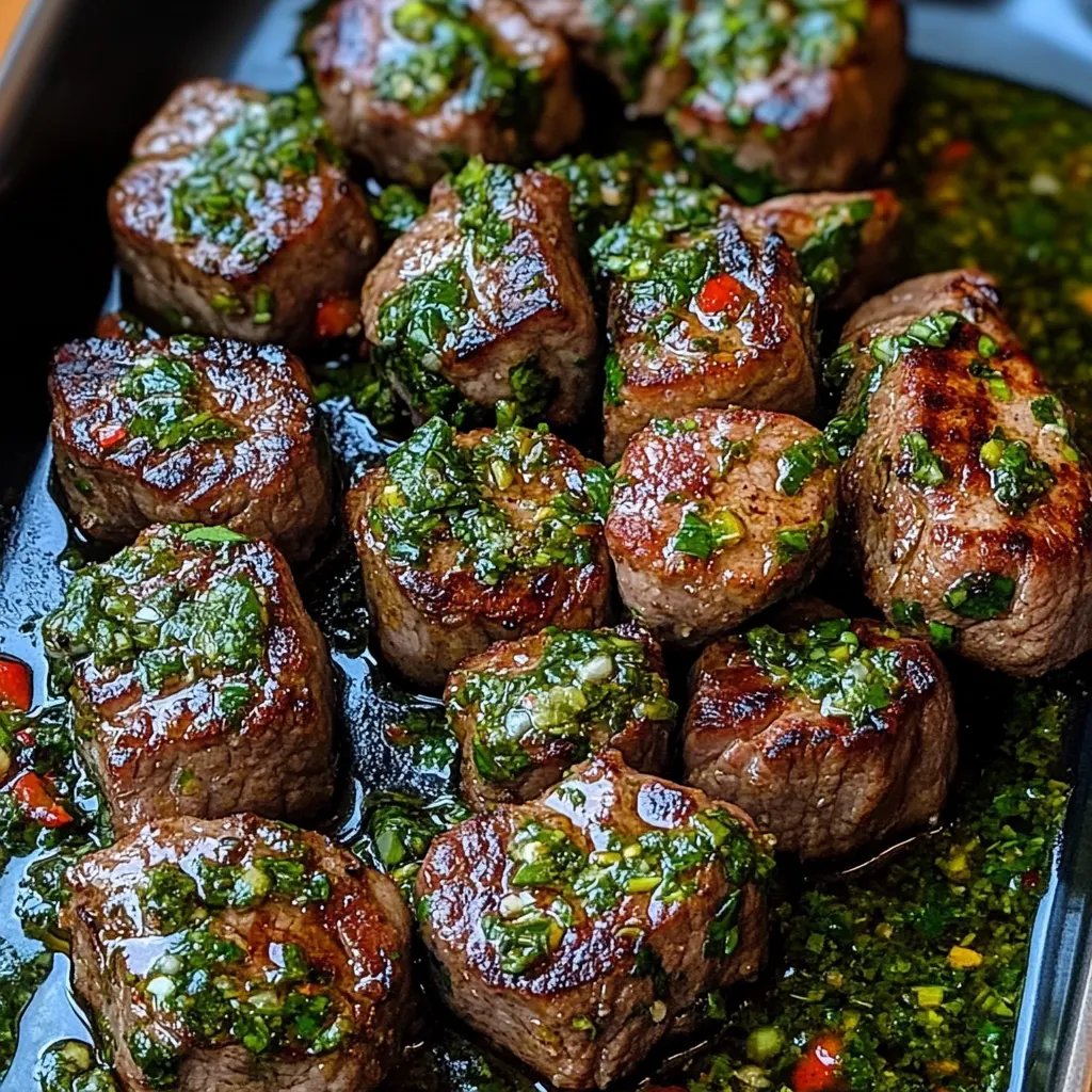 Chimichurri Steak Bites: An Amazing Ultimate Recipe