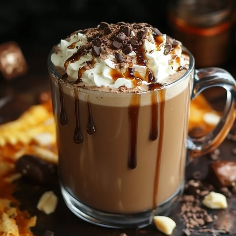 Salted Caramel Hot Chocolate