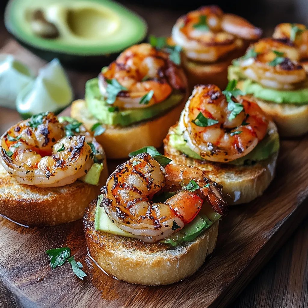 Garlic Shrimp Crostini with Avocado: An Incredible Ultimate Recipe