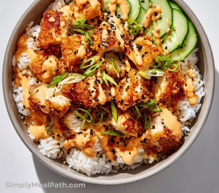 Bang Bang Chicken Bowl 1 Bang Bang Chicken Bowl