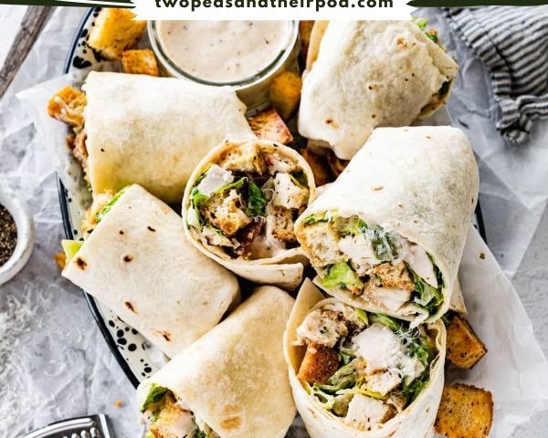 Chicken Caesar Wrap 5 Chicken Caesar Wrap