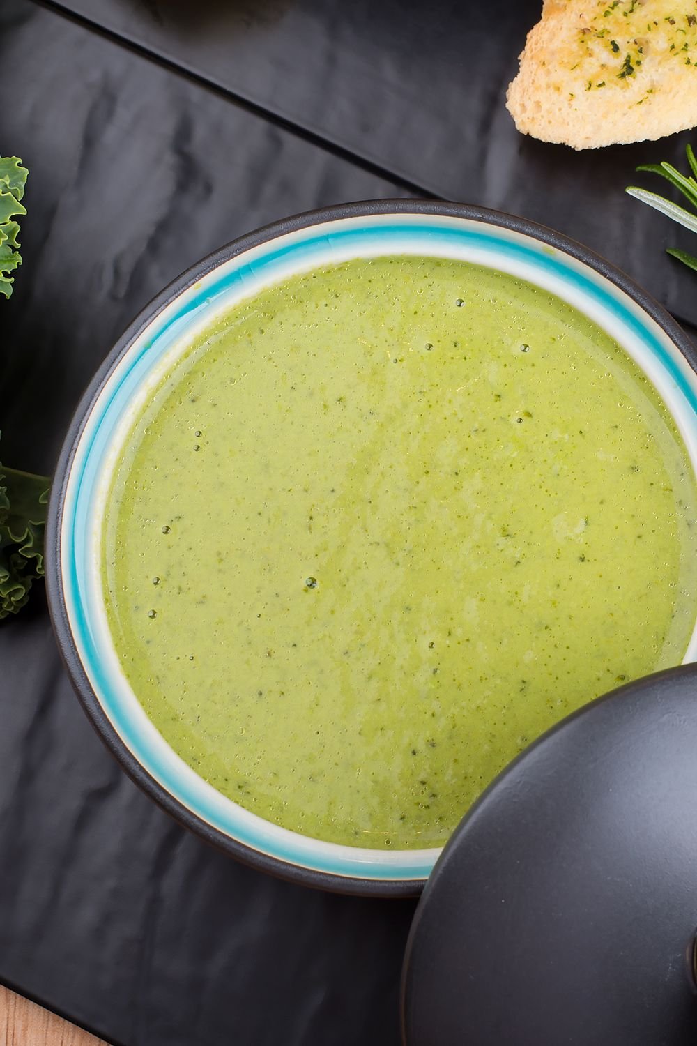 Swamp Gazpacho (The Creepy 15-Minute No-Cook Halloween Soup) 6 Swamp gazpacho served