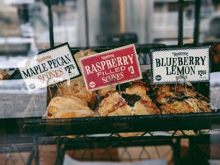 Blueberry Lemon Yogurt Scones