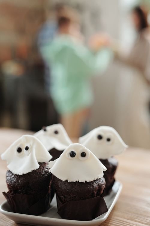 Halloween Ghost Cupcakes