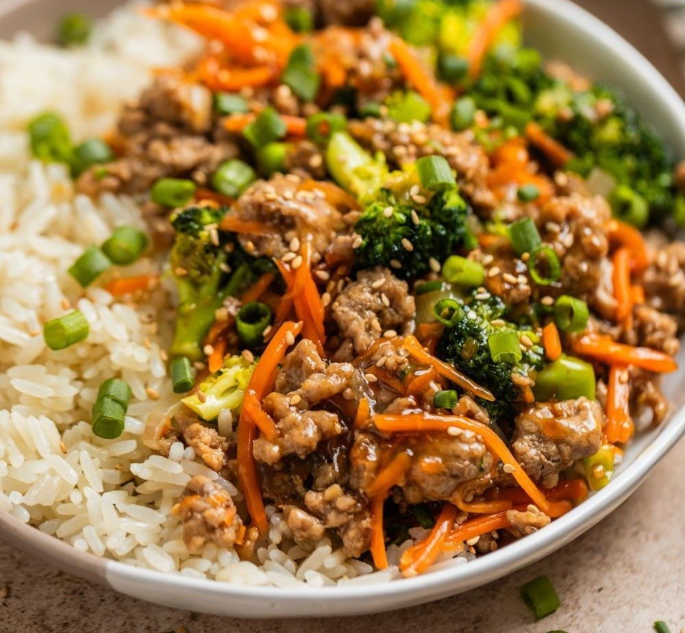 30-Minute Ground Turkey Teriyaki 4 30-Minute Ground Turkey Teriyaki