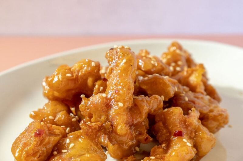 Crispy Honey Garlic Chicken