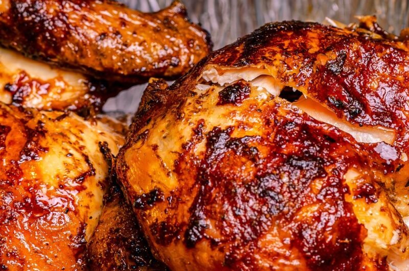 Peruvian Chicken with Aji Verde
