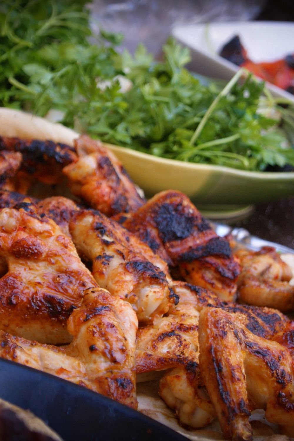 Crispy Air Fryer Bat Wings (The 25-Minute Halloween Party Wings) 8 Bat Wing Chicken Wings (Sticky 40-Minute Halloween Party Recipe)