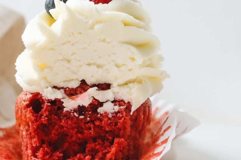 Bloody Red Velvet Cupcakes