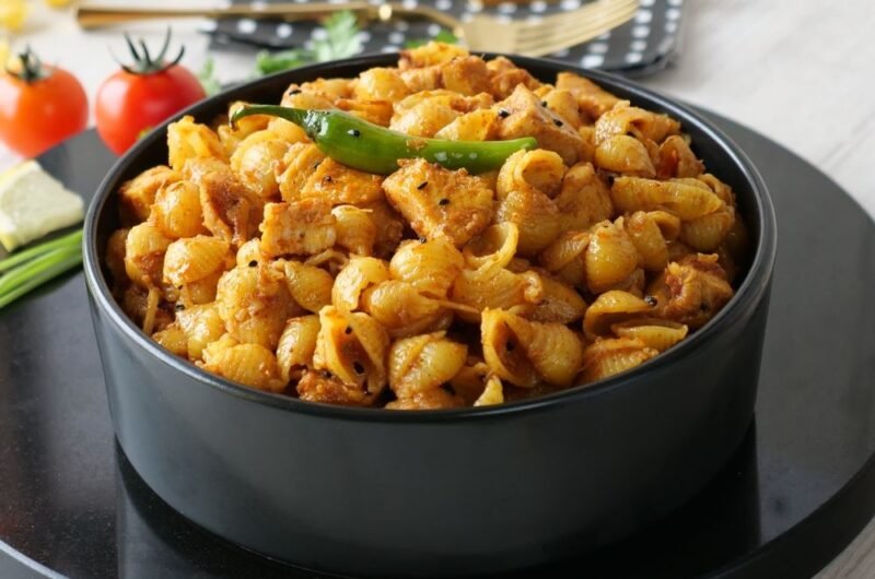 Creamy Butter Chicken Pasta (The Viral 25-Minute Indian Fusion)