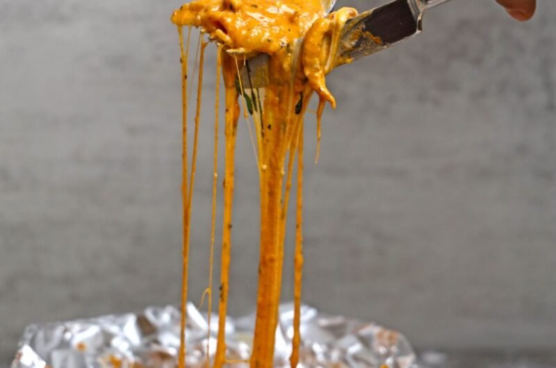 Creamy Pumpkin Burrata Baked Ziti