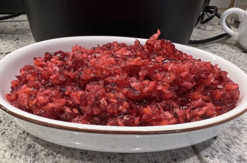 Homemade Cranberry Sauce