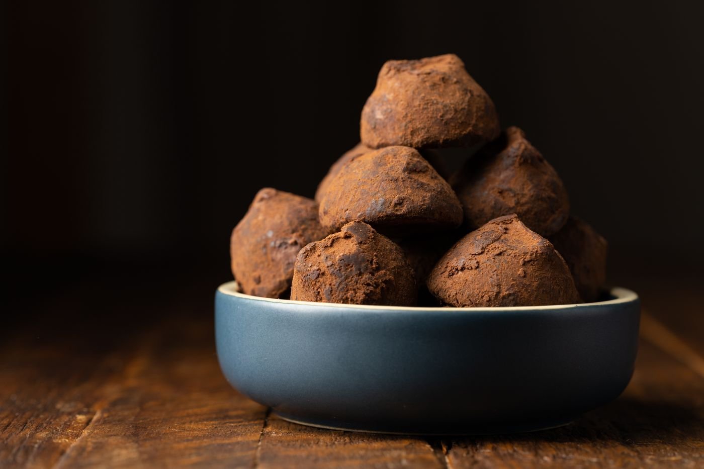 Ingredients for spooky chocolate truffles