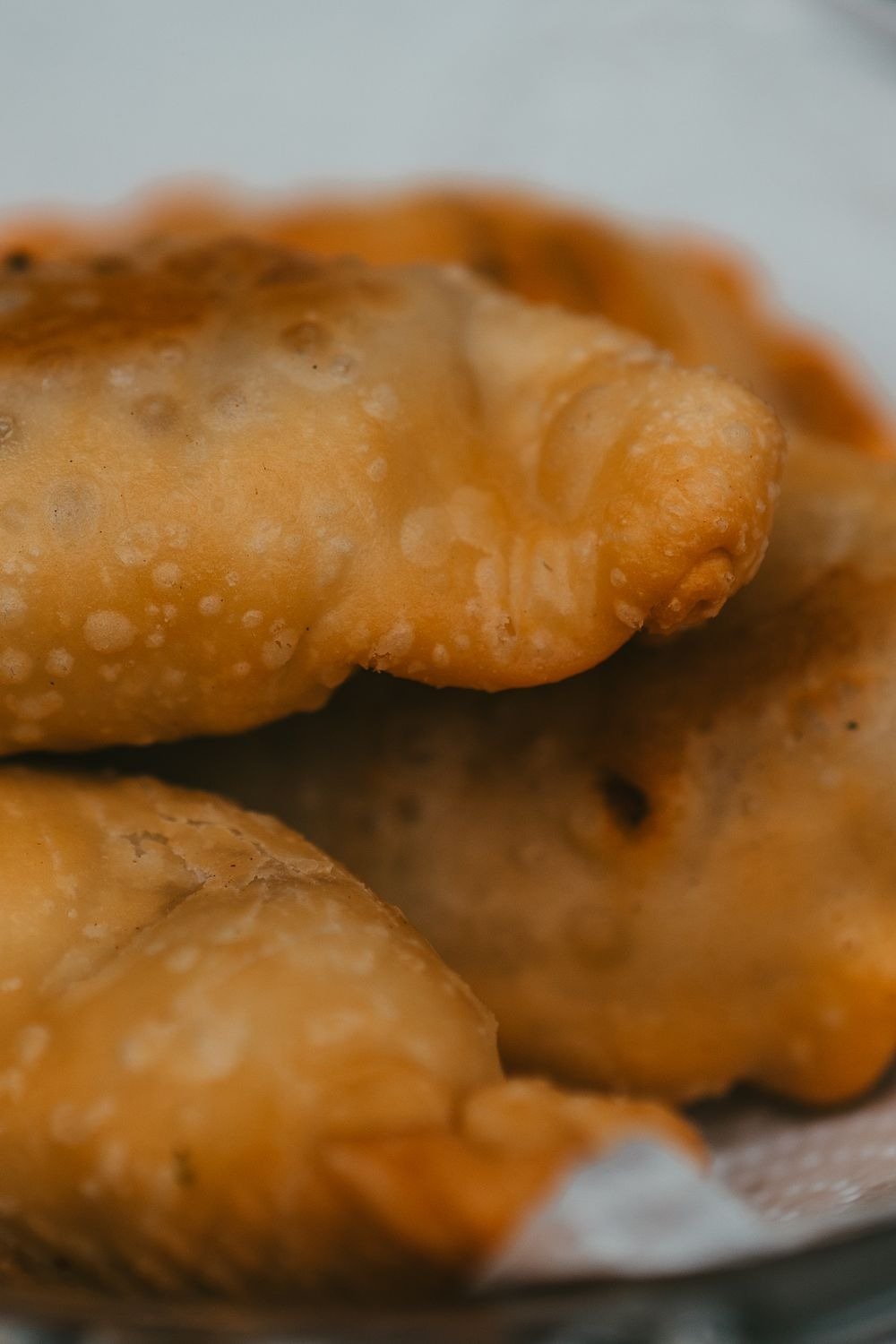 Pumpkin hand pies served warm