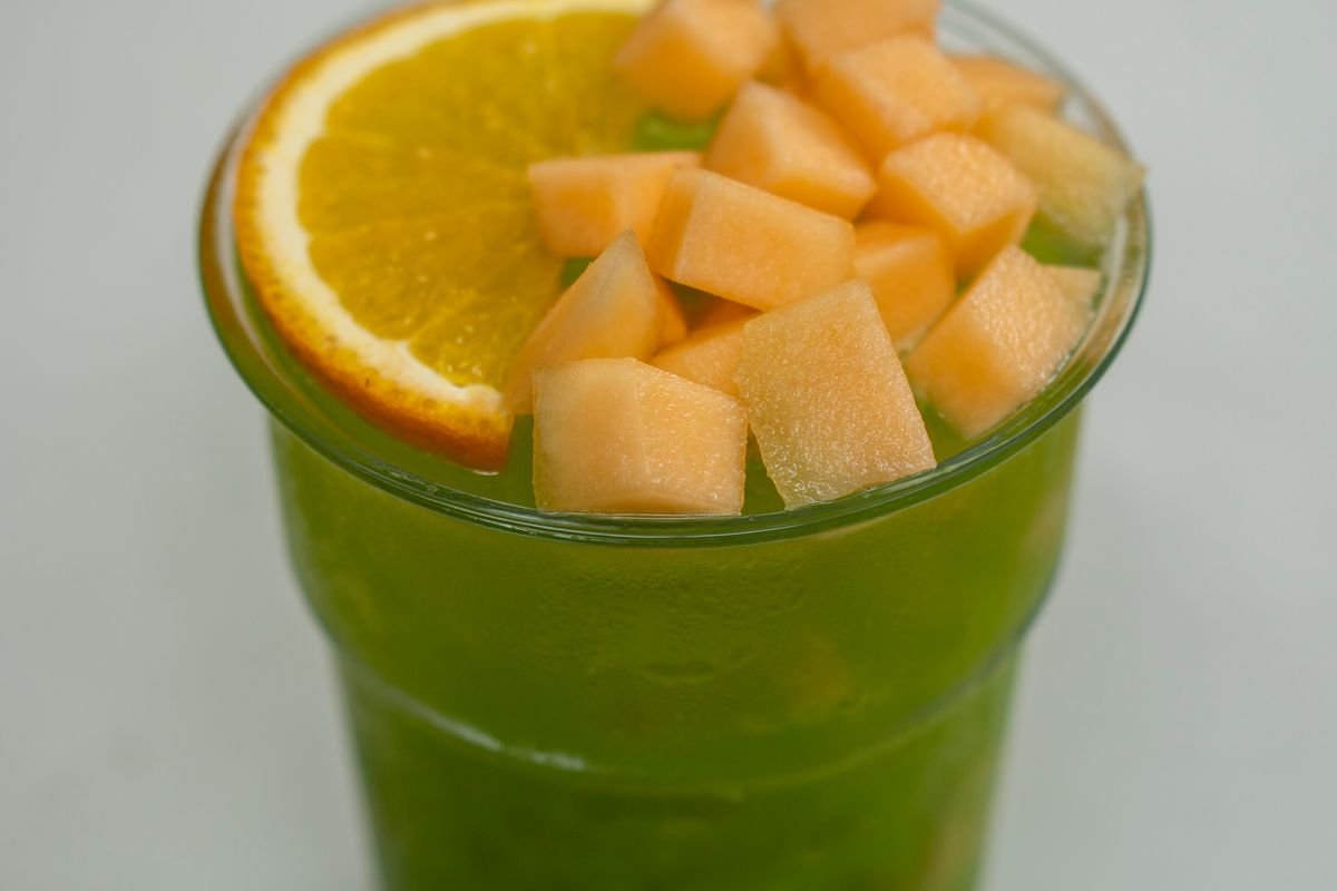 Witches Brew Punch (The Spooky 10-Minute Halloween Party Punch) 5 Witches Brew Punch in a punch bowl